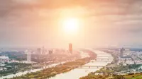  Landscape Of Vienna With Danube From Kahlenberg Mountain