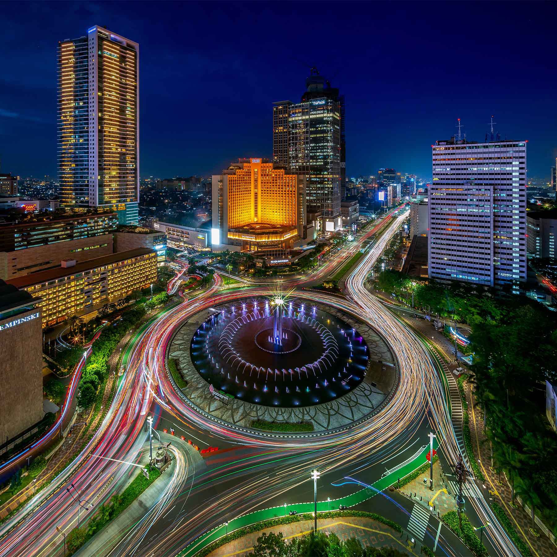 Jakarta Skyline At Dusk Stock Photo - Download Image Now - Jakarta, Urban  Skyline, Indonesia - iStock