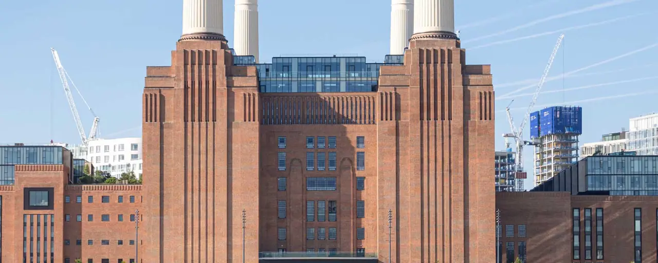 View of the Battersea Power Station building