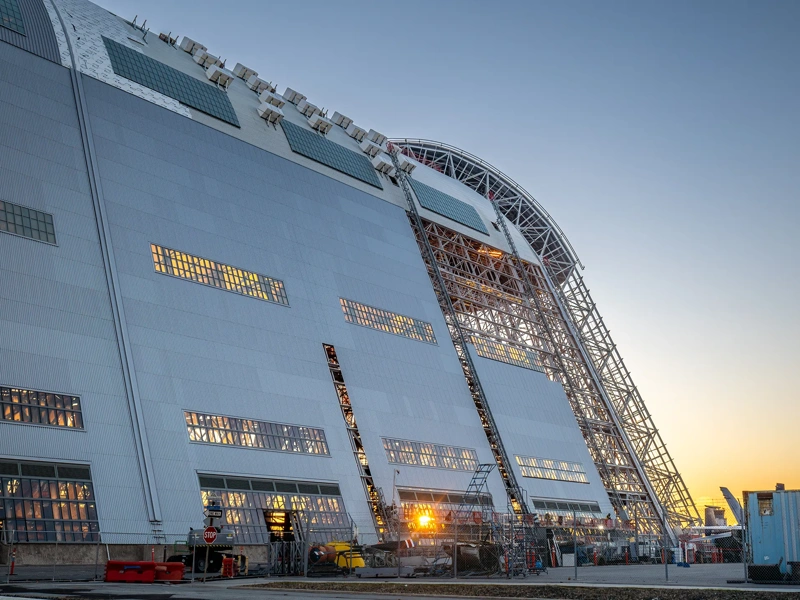 Restoring the iconic Hangar 1 at Moffett Federal Airfield with Planetary Ventures, a subsidiary of Google