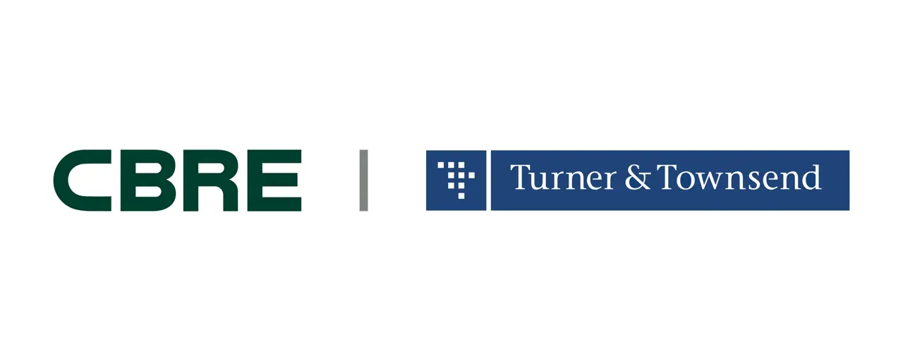 CBRE and Turner & Townsend logos